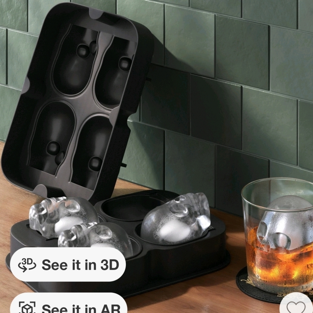 Threshold Skull Ice Cube Tray